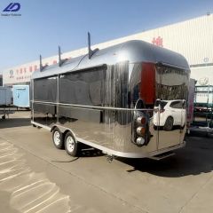 Airstream Mobile Kitchen Truck Fast Food Trailer Outdoor Pizza Mobile Bakery Cart Home Restaurants Farms Food Shops for Retail - Qingdao Leader Vehicle Industry Co., Ltd