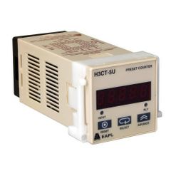 EAPL H3CT Preset Counter Brand EAPL Overvoltage Protection Yes Dimensions 48 x 48 x 115mm Count Capacity 1-99-999 - Techno Mark Associates