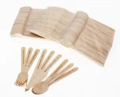 Eco Friendly Wooden Biodegradable Compostable Disposable Tableware - Image 3