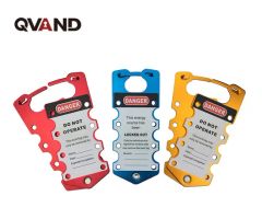Heavy-Duty Lockout Tagout Hasp with Multiple Padlock Slots Trademark QVAND Model NO. M-D24 Lock Hole Size 8mm Color - Image 6