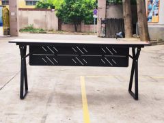 Modern Rectangular PVC Metal Banquet Tables for Meeting - Image 3