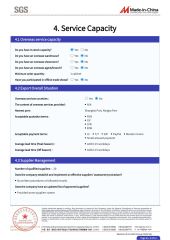 SGS certificate from Changxing Sanxing Textile Co., Ltd.