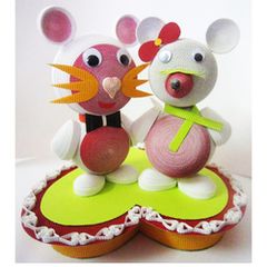 PAPER CRAFTS, ORIGAMI PRODUCT, ORIGAMI COUPLE SHAPE - Image 3