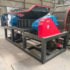 Double Shaft Metal Shredder Machine Small Waste Recycling Shredder - Image 4