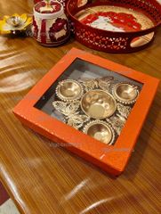Iron Metal Decorative Urli (7" Diameter) Size 7 inch Diameter 7" Color Golden Material Iron Product Type metal Usage/Application Return - Image 3