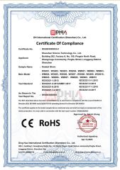 Heated Gloves RoHS certificate from Shenzhen Simcos Technology Co., Ltd.