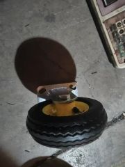 6 Inch Castor Fixed Pneumatic Caster Industrial Casters Castor Wheel Rotating Heavy Duty Caster Wheels - Image 1