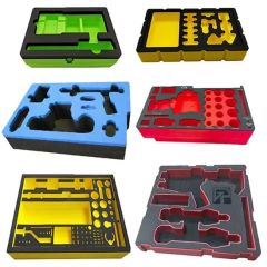 EVA Foam Production Line Molded Shape EVA Foam Velvet Inserts Material Packaging - Image 2