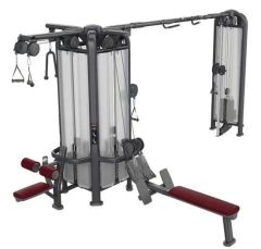 5 Station Steel Material Multi-Station Gym Equipment Pin Load Selection Machine - Image 1