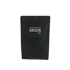 Changjiang Factroy High Quality Black Flat Bottom Bag for Tea Powder - Image 2