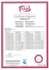 ASS ELECTRICAL certificate of Guangzhou Only Modular House Co., Ltd. – certificate photo, supplier certificates section