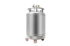 Large Caliber Liquid Nitrogen Container Laboratory Equipment Origin China Condition New Parts Gas Tank Model NO. YDS-10 Net Weight - Image 1