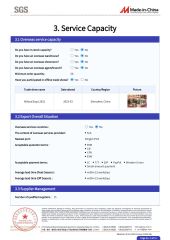 MIC2 certificate from Ningbo DAKE Food Technology Co., Ltd.