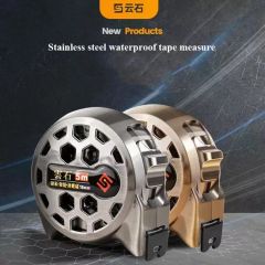 5m Stainless Steel Waterproof Tape Measure for Stone Accuracy B Origin Henan Trademark yunshi Precision 0.001mm Model NO. 5m*25mm - YIWU MINGDIAO TRADING CO., LTD