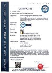 CE certificate from Xuzhou Shenwei Foundation Machinery Technology Co., Ltd