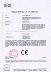 CE certificate of Fuzhou Wintpower Technology Co., Ltd – certificate photo, supplier certificates section