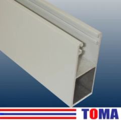 Aluminium Guide Rails for Roller Shutters (TMGR65A) - Image 1