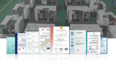 Certification certificate from Shenzhen J&M Machine Tools Co., Ltd.