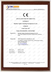 CE-2 certificate from Shenzhen Topfan Technology Development Co., Ltd.