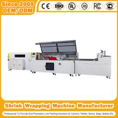 Semi-Automatic 2 in 1 Plastic Film Heat Pack/Packing/ Packaging/Wrap/Shrink Wrapping Machine for Steel Processing/ Concrete Processing/Dyeing Factory - Image 3