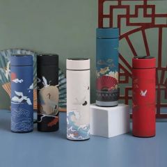 17oz 500ml Big Mouth Double Wall Thermal Insulated Stainless Steel Thermos Vacuum Flask - Shanghai Karry Industrial Co., Ltd.