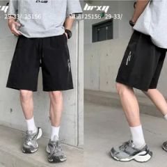 Fashion Apparel Stock Youth Mens Summer Denim Shorts Lightweight - Image 4