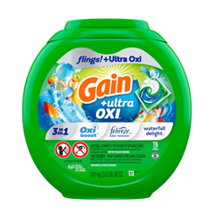 Gain flings Laundry Detergent Pacs with Odor Defense, HE Compatible, 76 Ct, 3in1 Detergent Pacs - Image 3