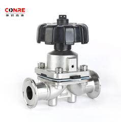 Stainless Steel Clamp Sanitary Diaphragm Valve - Image 1