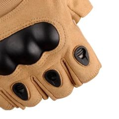 Professional Half-Finger Hard Knuckle Tactical Gloves for Military, Airsoft, and Outdoor Sports - Image 5
