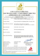 CE Certificate certificate of Chengdu Alpha Welding & Cutting Equipment Co., Ltd. – certificate photo, supplier certificates section