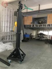 Moving Hand Light Truss Stands with Wheels Color Black Origin China Shape Square Length 2.1m-7m Service 24hours HS Code - Image 6
