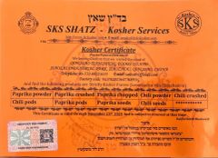 KOSHER CERTICIFATION certificate from Qingdao Tiancifeng Foods Co., Ltd