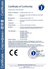 Lanyard certificate of Guangzhou Mangou Arts and Crafts Co., Ltd. – certificate photo, supplier certificates section
