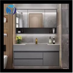 Bathroom Vanity Units Kitchen Counter Top Corian Countertops Bathroom Vanity Top with Sink - Shuyang Yingjie Kitchen & Bath Co., Ltd.