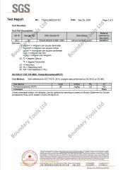 FDA certificate from Boundary Tools Co., Ltd.