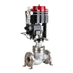 Pneumatic Single Seat Globe Type Flow Control Valve Trademark ZT Origin China Power Pneumatic Model NO. ZHITAI Standard Standard - Image 1