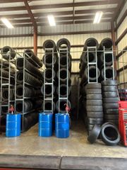 Wholesale Warehouse Used & New Auto Tires Lot – Racked Assorted Sizes - Image 5