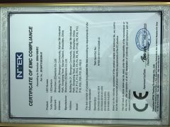 CE-EMC certificate from Shenzhen LEDventure Co., Ltd.