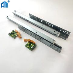 Push to Open Hidden Telescopic Rails Undermount Concealed Drawer Slide - Image 6