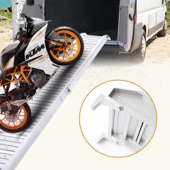 600lbs Aluminum Folding Portable Ramp Car Ramp Suitable for Wheelchairs and Motorcycles - Image 5