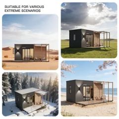 Expandable House Steel Folding Prefabricated Home Tiny Capsule House - Image 5