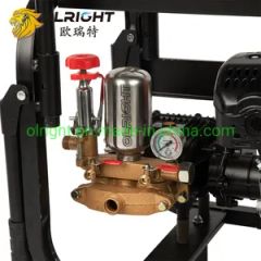 30bar Portable Power Sprayer with 7.5HP Gasoline Engine Big Wheels & Pipe - Image 6