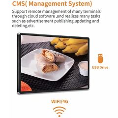 Smart Intelligent Control Touch Screen 10.1 Inch Digital Signage Display TV Digital Poster Touch Screen LCD Digital Signage Digital Touchscreen LCD Displays - Image 6