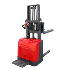 1.5ton 1500kg Lifting Mini Semi Battery Pallet Electric Reach Forklift Truck Walkie Drum Stacker - Taixing Andylift Equipment Co., Ltd.