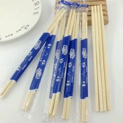 Bamboo Products Kitchenware Dinnerware Custom Disposable Round Chopsticks - Image 2