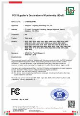 FCC Certification certificate from Jiangmen Ling Meng Technology Co., Ltd.