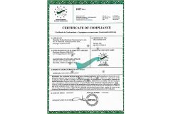 Istituto Servizi Europei Tecnologici certificate from Hangzhou Nuohua Machinery Co., Ltd.