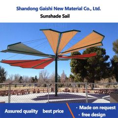 HDPE Net Triangle Rectangle Sunshade Sails for Garden Courtyard Shed Roofing - Image 3