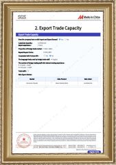 SGS certificate from Hebei Rochi Metal Products Co., Ltd