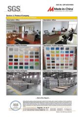 SGS certificate of Shandong Chengge Building Materials Co., Ltd. – certificate photo, supplier certificates section